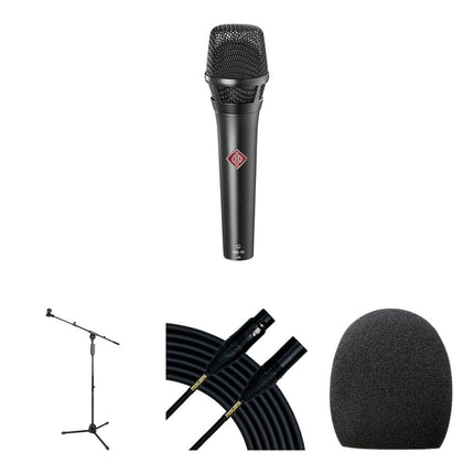 Neumann KMS 105 Micrófono Vocal Condensador Profesional Kit Completo Negro