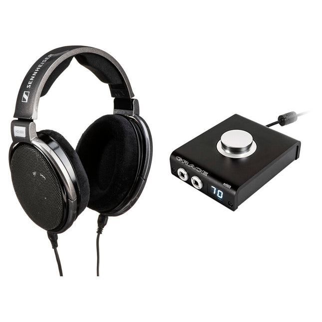 Sennheiser HD 650 Auriculares Estéreo 10 Hz-39.5 kHz con Amplificador Grace M900