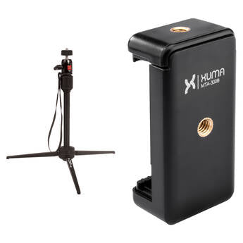 Oben TT-300 Trípode De Mesa Y Kit Xuma Para Smartphone Montaje Seguro