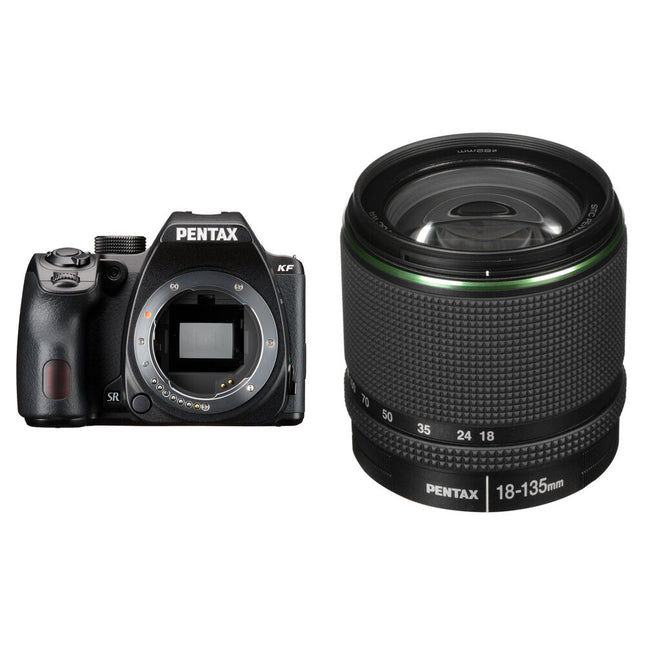 Pentax KF Cámara Réflex Digital 24.2MP 18-135mm WR Lens Kit