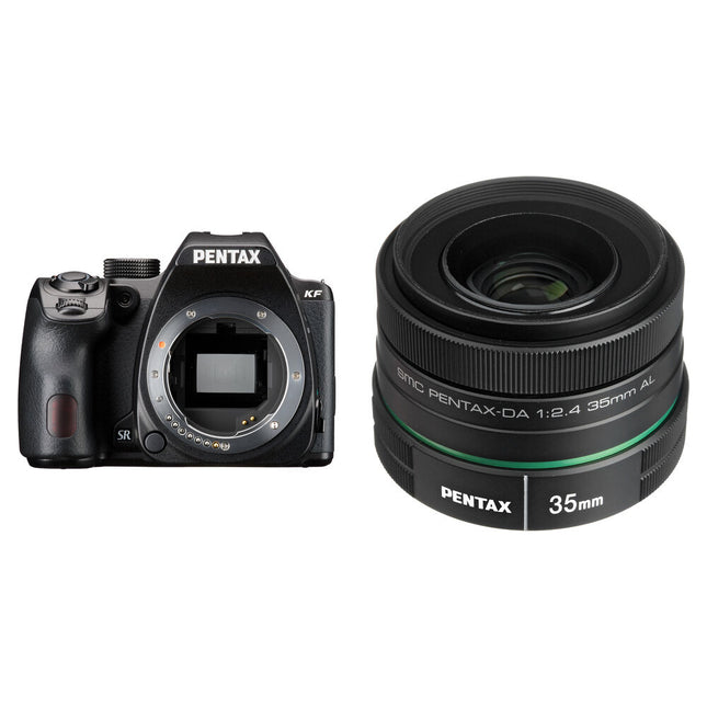 Pentax KF Cámara Réflex Digital con Sensor 24.24MP y Lente 35mm f2.4