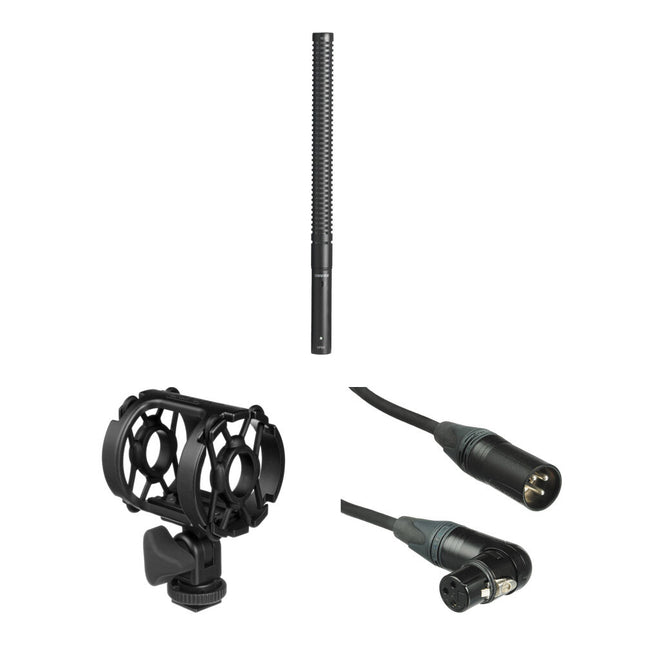 Shure VP89M Micrófono Shotgun Medio Ángulo 50° Kit Completo