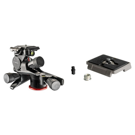 Manfrotto XPRO Cabezal Pan Tilt 3 vías 8.8 lb con placas 200PL-14 y 200PL
