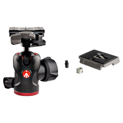 Manfrotto 494 Rótula Central con Placas Liberación 200PL-PRO Capacidad 8 kg Giro 90°