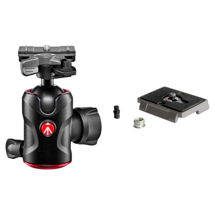 Manfrotto 496 Rótula Central Kit con Placas 200PL-PRO Capacidad 22 lb