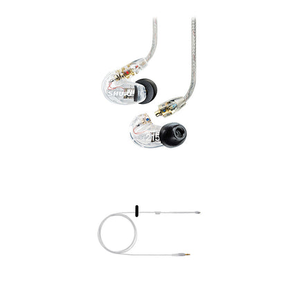 Shure SE215 Auriculares Estéreo con Cable IFB Enrollable 46" y Aislamiento 37 dB