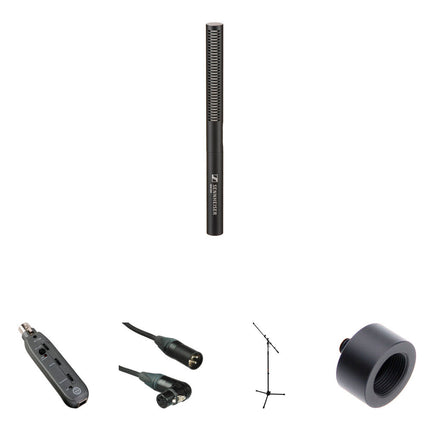 Sennheiser Off-Camera Kit de Audio para Streaming con Micrófono MKE 600 y Soporte Tripode