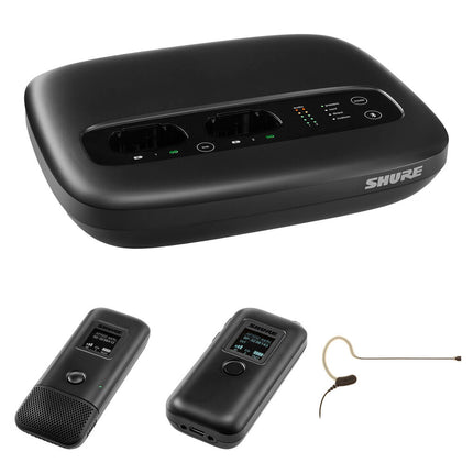 Shure MXW neXt 2 Sistema de Conferencias Inalámbrico Micrófonos Cardioide 150' Alcance