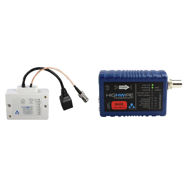 Veracity HIGHWIRE Powerstar Caja para Cámara y Unidad Base Ethernet sobre Coax 1600FT 25W PoE