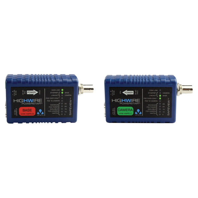 Veracity HIGHWIRE Powerstar Kit Base y Cámara Unidad PoE 25W