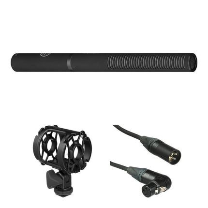 Senal MC24-EL Micrófono Shotgun Hipercardioide con Shockmount y Cable XLR 1.5 ft
