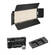 Genaray Ultra-Thin Bicolor 288 SMD LED On-Camera Light Kit Dos Baterías