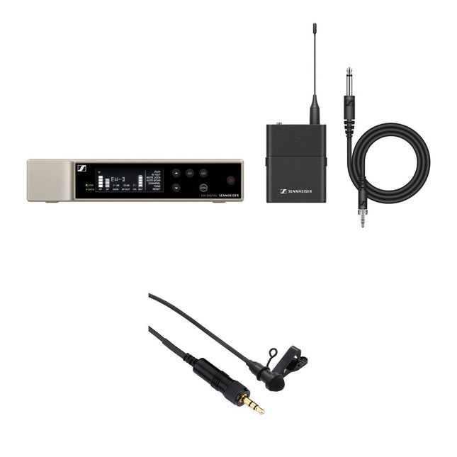 Sennheiser EW-D CI1 SET Sistema Inalámbrico Digital para Instrumento con Micrófono Lavalier 8 Horas Batería Bluetooth