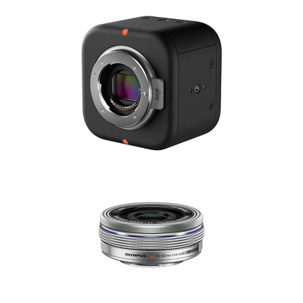 Logitech Mevo Core Cámara Mirrorless UHD 4K con Lente Olympus 14-42mm