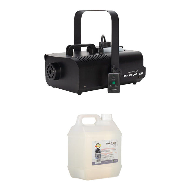 Eliminator Lighting VF1300 EP Máquina de Humo Móvil 1100W 0.6 gal Tanque 4L Líquido