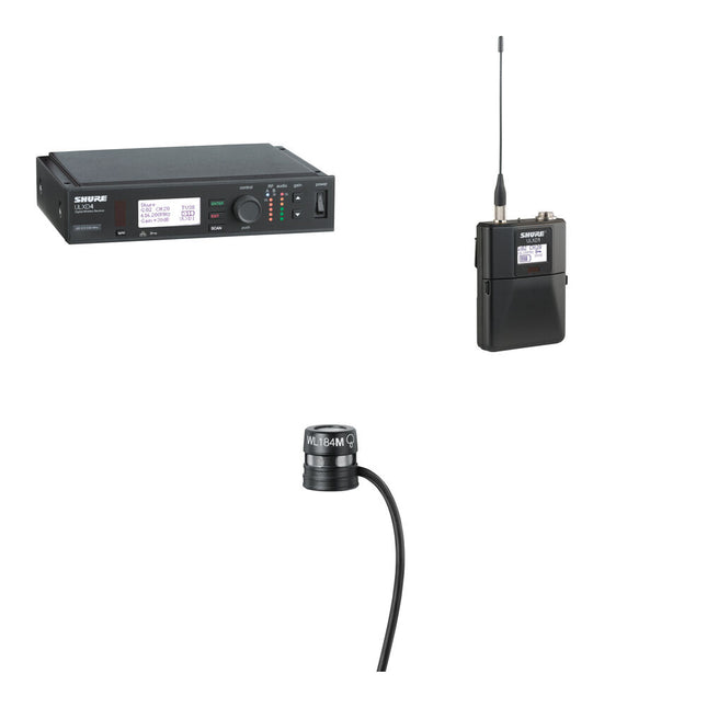 Shure ULX-D Kit Micrófono Lavalier Supercardioide Digital 12h Batería