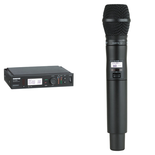 Shure ULXD24/SM87A Sistema Inalámbrico de Mano Banda H50 Kit Completo