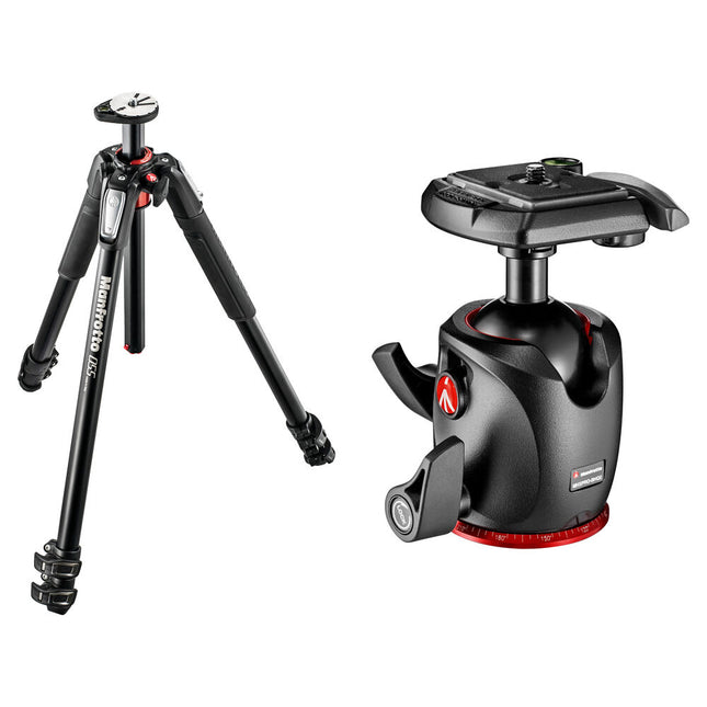 Manfrotto MT055XPRO3 Tripode de Aluminio con Cabezal XPRO y Placa QR