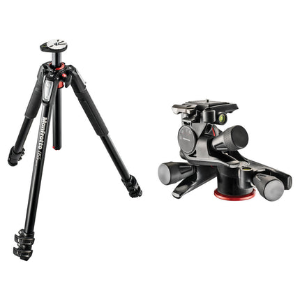 Manfrotto MT055XPRO3 Trípode de Aluminio con Cabezal 3-Way y Altura Máx 183 cm