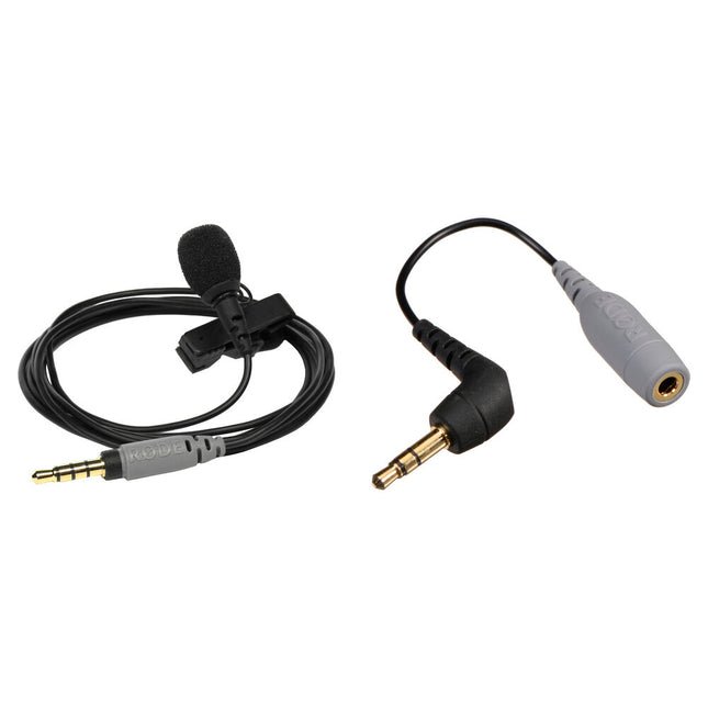 RODE smartLav+ Kit de Micrófono Lavalier con Adaptador SC3 3.5mm TRRS a TRS