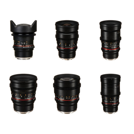Rokinon Cine DS Kit de lentes Full-Frame con montura Sony E