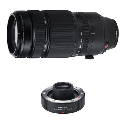 FUJIFILM XF 100-400mm f4.5-5.6 Teleobjetivo con estabilizador 1.4x Teleconverter