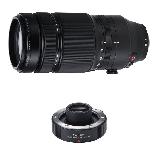 FUJIFILM XF 100-400mm f4.5-5.6 Teleobjetivo con estabilizador 1.4x Teleconverter