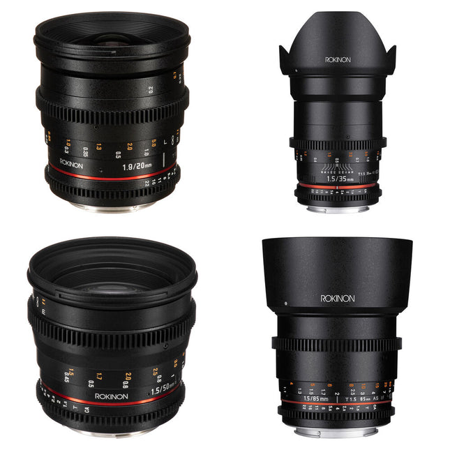 Rokinon Lentes Cine DS 20mm T1.9 35 50 85mm Montura Canon EF