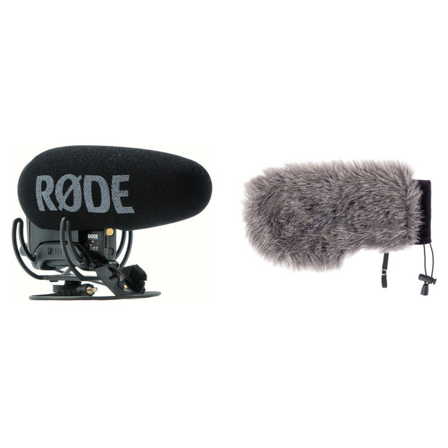 RODE VideoMic Pro+ Micrófono de Escopeta con Paraviento Auray y Batería 100 Horas