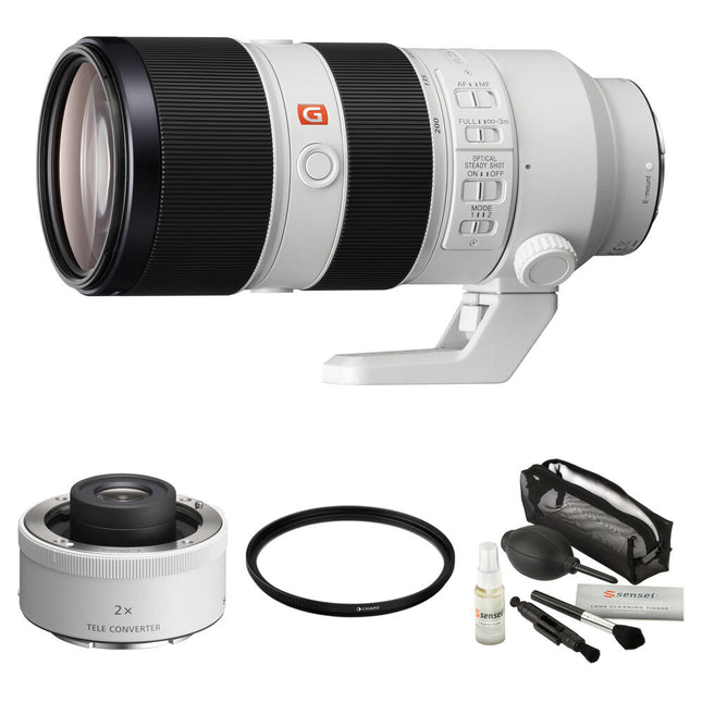 Sony FE 70-200mm f/2.8 GM OSS Lente Full Frame con Teleconvertidor 2x
