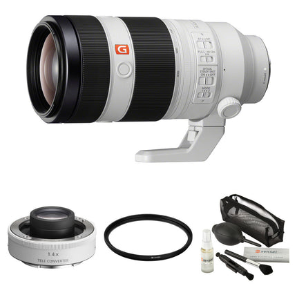 Sony FE 100-400mm f4.5-5.6 GM OSS Lente Zoom 1.4x Teleconverter Kit