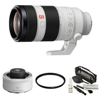 Sony FE 100-400mm f4.5-5.6 GM OSS Lente Zoom 2x Teleconvertidor Kit