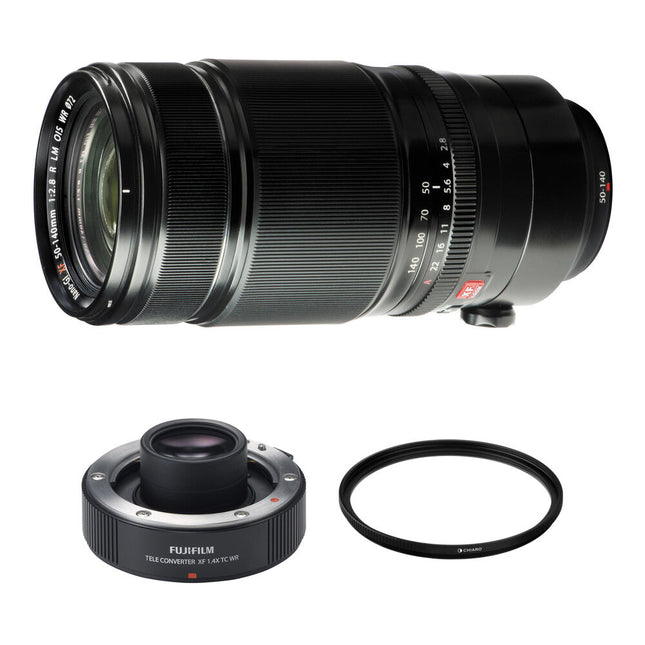 FUJIFILM XF 50-140mm f2.8 R LM OIS WR Teleobjetivo 76-213mm f2.8-22 Kit UV 72mm