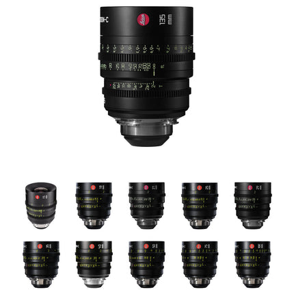 Leitz Cine Summicron-C T2.0 Set de 11 lentes PL-mount Super35 T22 95mm