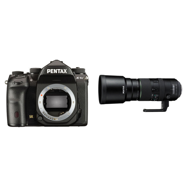 Cámara Réflex Pentax K-1 Mark II 36.4MP con lente 150-450mm f45-56