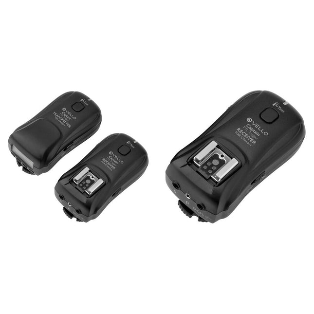 Vello FreeWave Captain Kit de Disparador Inalámbrico TTL para Canon Alcance 300 pies Dual Receptores
