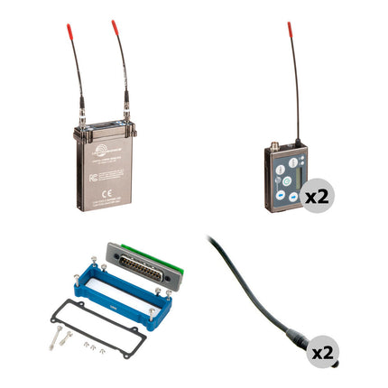 Lectrosonics SRc Sistema Inalámbrico 2 Personas Lavalier Omni 6h Batería