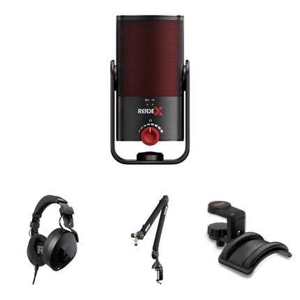 RODE X XCM-50 Kit de Podcast con Micrófono USB-C y Auriculares Cerrados