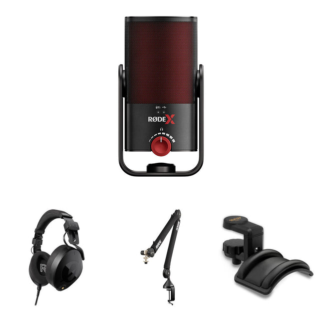 RODE X XCM-50 Kit de Podcast con Micrófono USB-C y Auriculares Cerrados