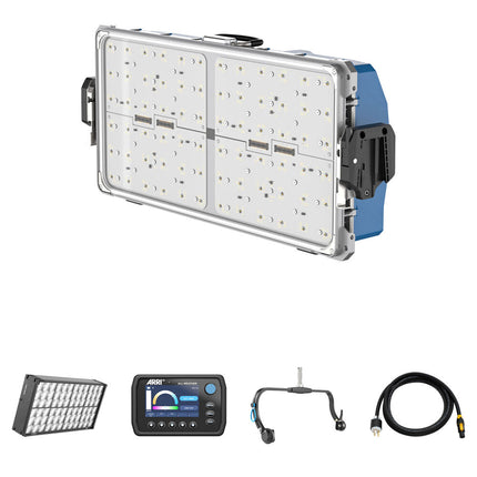 ARRI X21 Soft & Hard Light Paquete Iluminación LED 16,602 Lux 9.8 Edison