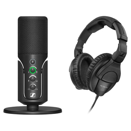 Sennheiser Profile Micrófono USB Condensador Kit con Stand Auriculares 9.8 pies