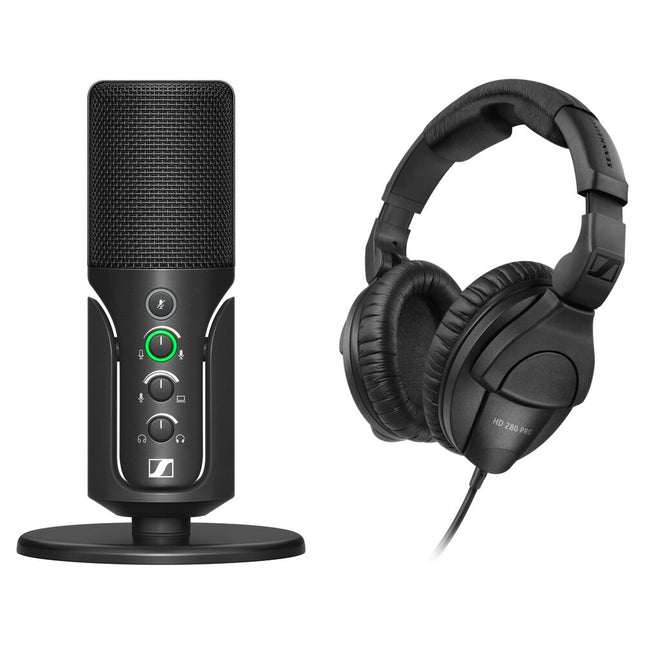 Sennheiser Profile Micrófono USB Condensador Kit con Stand Auriculares 9.8 pies
