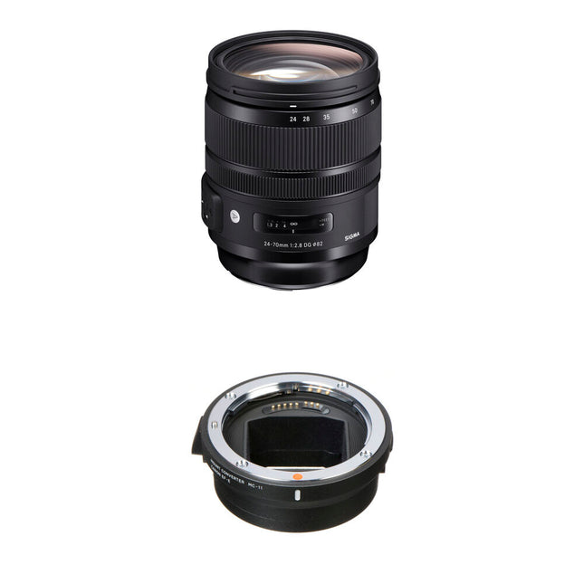 Sigma 24-70mm f/2.8 DG OS HSM Art Lente con Adaptador MC-11 para Sony E