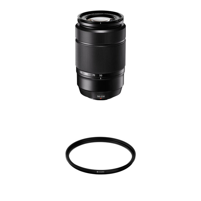 FUJIFILM XC 50-230mm f4.5-6.7 OIS II Teleobjetivo con filtro UV 58mm