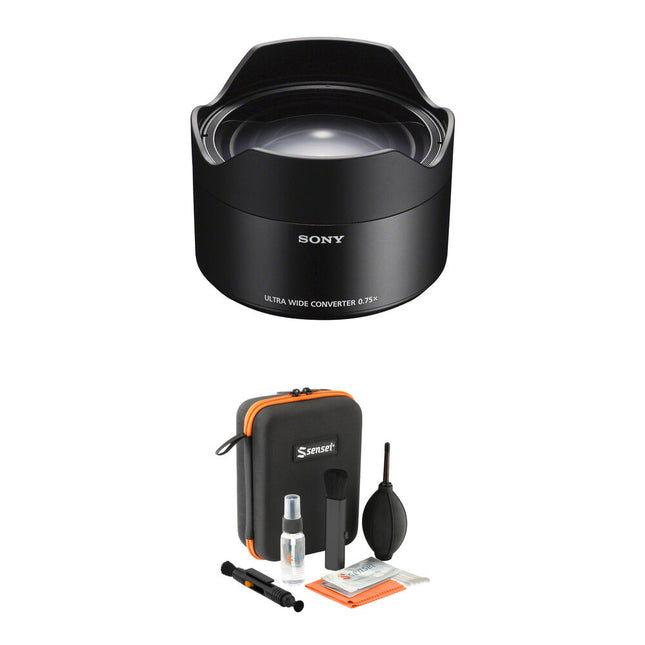 Sony 21mm Ultra Gran Angular para lente FE 28mm f2 con Kit de Limpieza