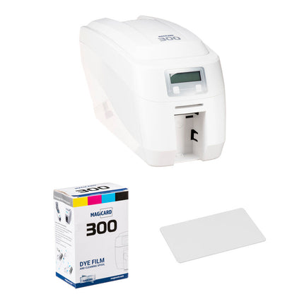 Magicard 300 Duo Impresora de Tarjetas ID Doble Cara 300 dpi 500 Cartas PVC