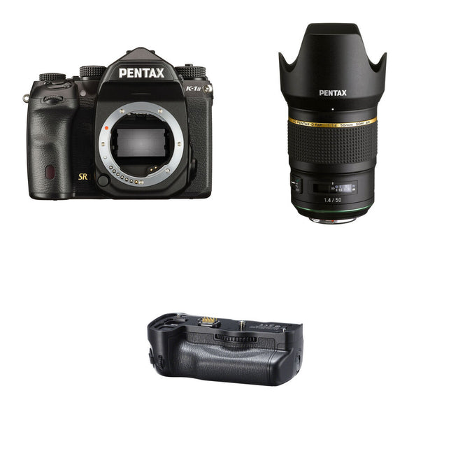 Pentax K-1 Mark II Cámara Réflex 36.4MP Full Frame 5-Axis Stabilizador y Empuñadura