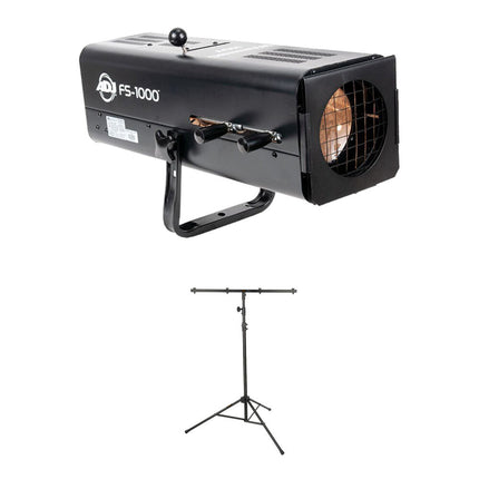 ADJ FS-1000 Sistema de Follow Spot 575W con Trípode 9 pies y T-Bar
