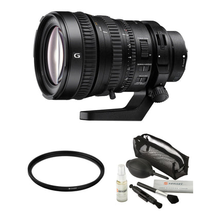Sony FE PZ 28-135mm f4 G OSS Objetivo Full Frame Zoom Power Kit Filtro UV 95mm