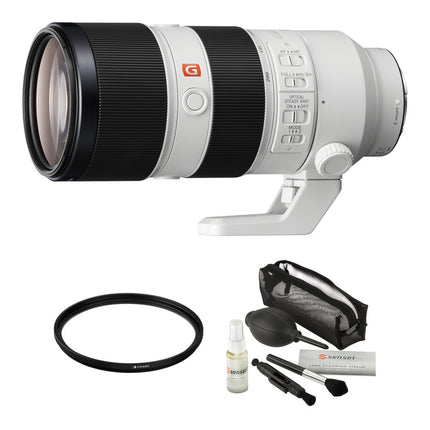 Sony FE 70-200mm f/2.8 GM OSS Lente E-Mount Full Frame con Filtro UV 77mm